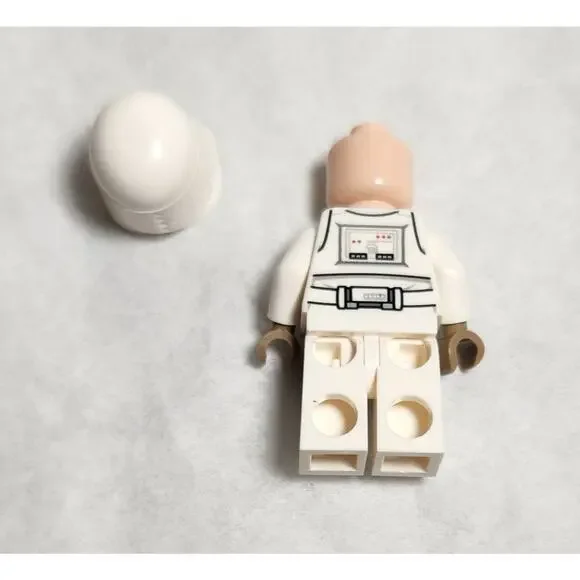 Lego Star Wars Snowtrooper Minifigure With Speeder Bike VG+ - Picture 7 of 7